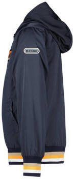 TYGO & vito zomerjas Jennoah met logo donkerblauw oranje Jongens Polyester Capuchon 110 116 - Foto 3