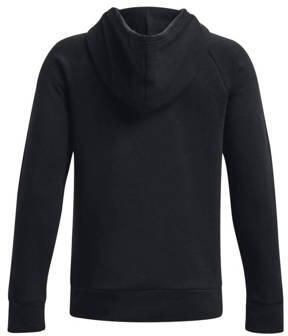 Under Armour fleece sporthoodie Rival Fleece zwart Sportsweater Jongens Katoen Capuchon 164 - Foto 3