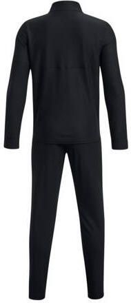 Under Armour Junior trainingspak zwart wit Polyester Opstaande kraag 164 - Foto 2
