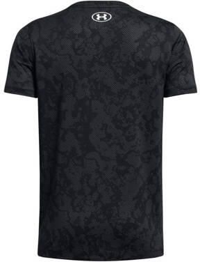 Under Armour sportshirt Tech Vent GeoTech zwart Sport t-shirt Polyester Ronde hals 164