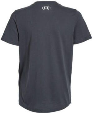 Under Armour sportshirt UA Sportstyle Logo zwart Sport t-shirt Jongens Katoen Ronde hals 164