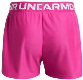 Under Armour sportshort roze Sportbroek Polyester Logo 164