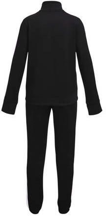 Under Armour trainingspak EM Knit zwart wit Meisjes Polyester Opstaande kraag 176 - Foto 2