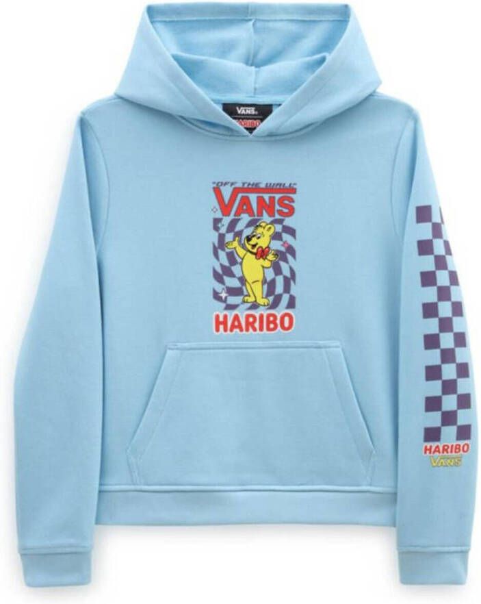 Vans hoodie lichtblauw Trui Katoen Capuchon Printopdruk 152