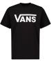 Vans T-shirt zwart Katoen Ronde hals Logo 104 110 - Thumbnail 1