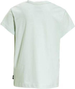 Vans T-shirt lichtgroen Katoen Ronde hals Printopdruk 152 - Foto 1