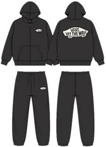 Vans trainingspak zwart Katoen Capuchon Backprint