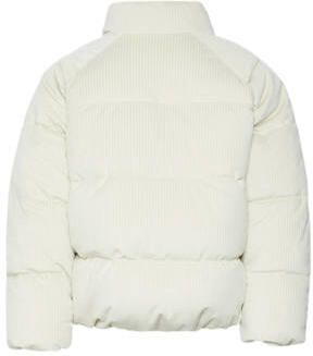 VERO MODA GIRL corduroy jasje VMDEBBIESOFIA ecru Effen 128