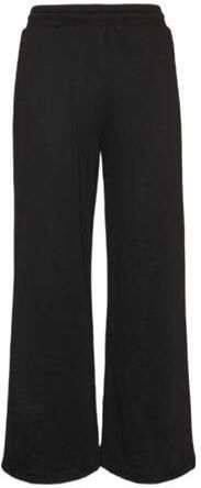 VERO MODA GIRL high waist wide leg broek VMAVIA LUCCA zwart Meisjes Polyester 128