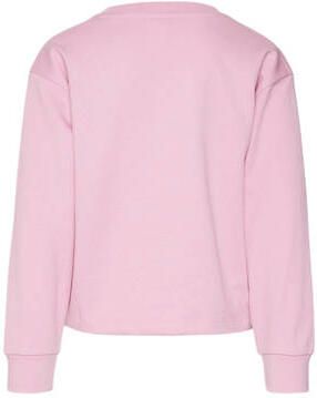 VERO MODA GIRL top VMOCTAVIA lichtroze Meisjes Katoen Ronde hals Effen 122 128