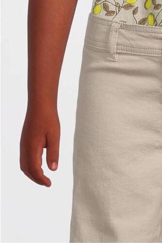 VERO MODA GIRL wide leg jeans VMVIOLA silver lining Wit Meisjes Stretchdenim 116 - Foto 3