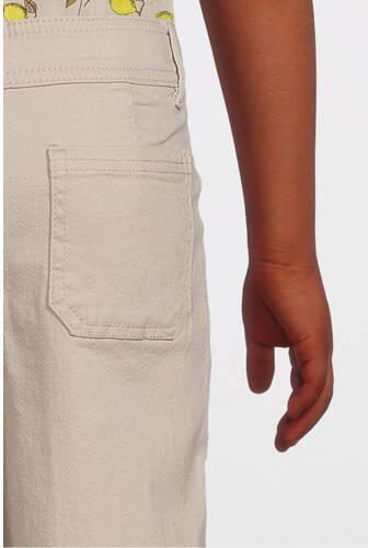 VERO MODA GIRL wide leg jeans VMVIOLA silver lining Wit Meisjes Stretchdenim 116 - Foto 2