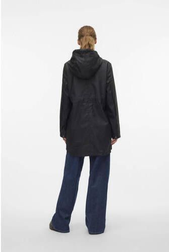 VERO MODA MATERNITY coated zwangerschapsjas VMMMALOU zwart