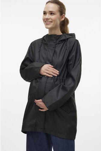 VERO MODA MATERNITY coated zwangerschapsjas VMMMALOU zwart - Foto 2