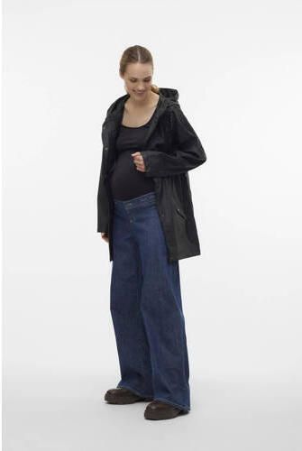 VERO MODA MATERNITY coated zwangerschapsjas VMMMALOU zwart - Foto 3