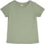 VERO MODA GIRL T-shirt VMPAULA groen Meisjes Katoen Ronde hals Effen 134 140 - Thumbnail 2