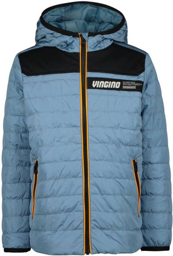 Vingino gewatteerde zomerjas Tationi blauw
