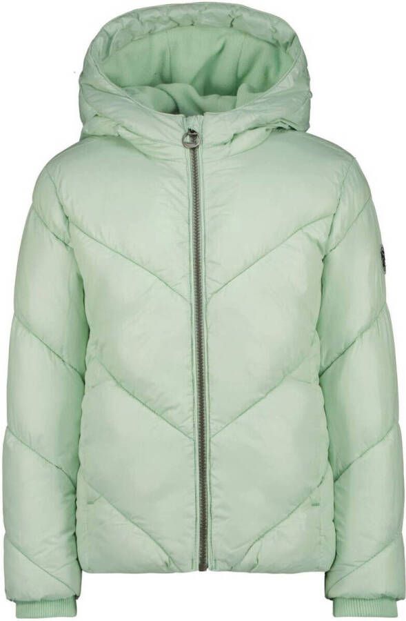 VINGINO gewatteerde winterjas Taria lichtgroen Meisjes Nylon Capuchon 164