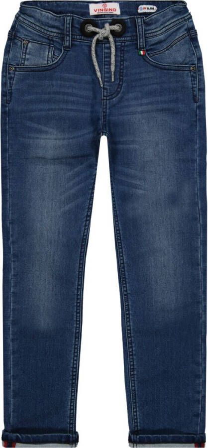 VINGINO Slim fit jeans met tunnelkoord model 'Davino'