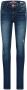 VINGINO super skinny jeans Bianca dark vintage Blauw Meisjes Stretchdenim 128 - Thumbnail 2