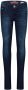 VINGINO slim fit jeans Bernice deep dark Blauw Meisjes Stretchdenim Effen 128 - Thumbnail 1