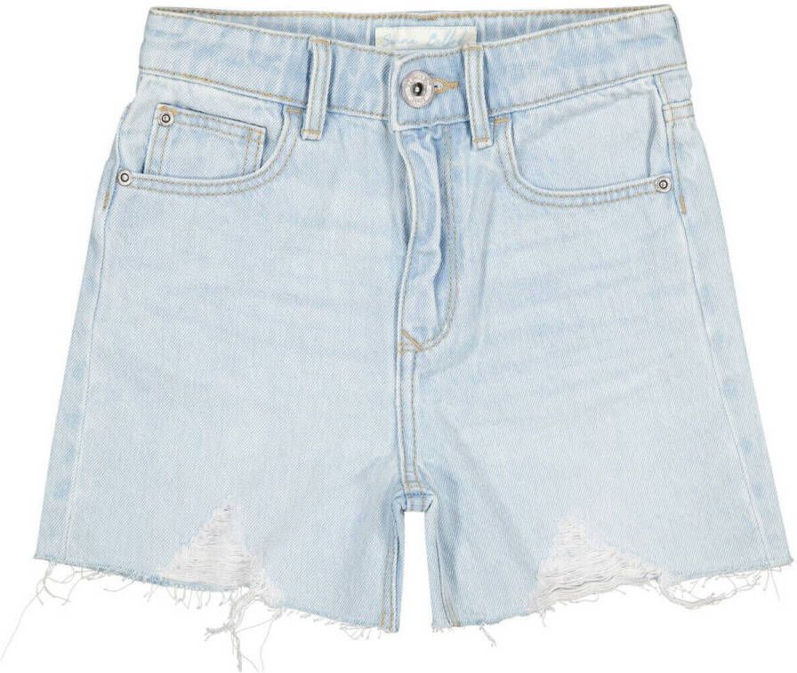 VINGINO x Senna Bellod short light bleach Korte broek Blauw Meisjes Katoen 116