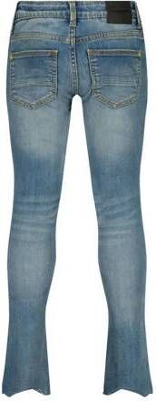VINGINO skinny jeans Amia medium blue denim Blauw Meisjes Katoen Effen 146