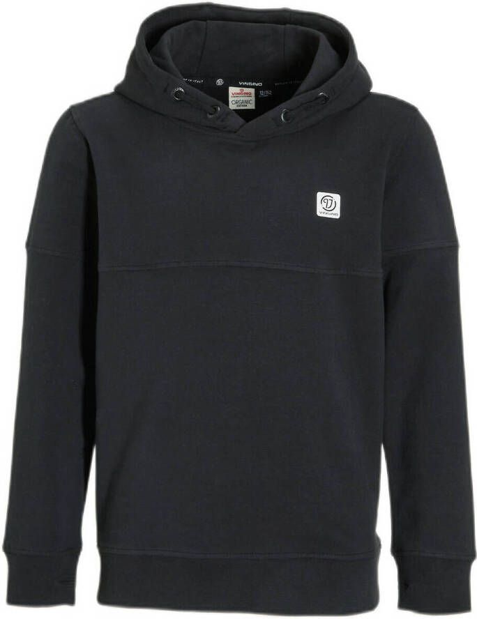 VINGINO hoodie zwart Sweater Effen 164 | Sweater van - Foto 3