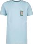 VINGINO T-shirt JURF met backprint lichtblauw Jongens Katoen Ronde hals 152 - Thumbnail 2