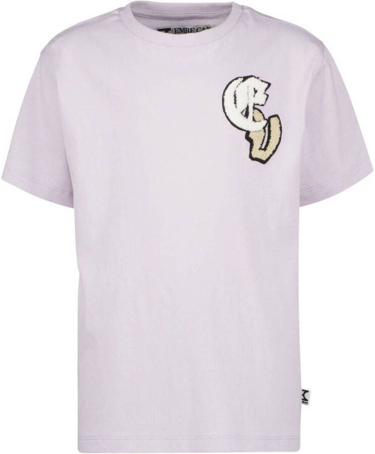 VINGINO T-shirt met logo wit Jongens Katoen Ronde hals Logo 152