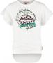 VINGINO T-shirt met printopdruk wit Meisjes Katoen Ronde hals Printopdruk 110 - Thumbnail 2