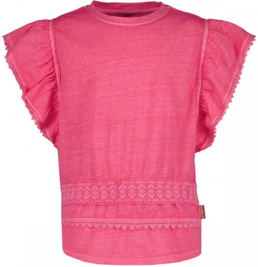 VINGINO T-shirt met all over print roze Meisjes Katoen Ronde hals All over print 152