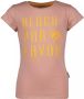 VINGINO x Senna Bellod T-shirt Harline met tekst oudroze Meisjes Stretchkatoen Ronde hals 128 - Thumbnail 2
