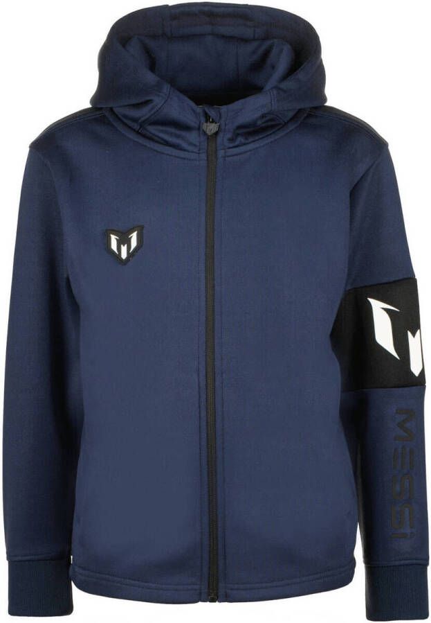Vingino x Messi sweatvest Rosario donkerblauw