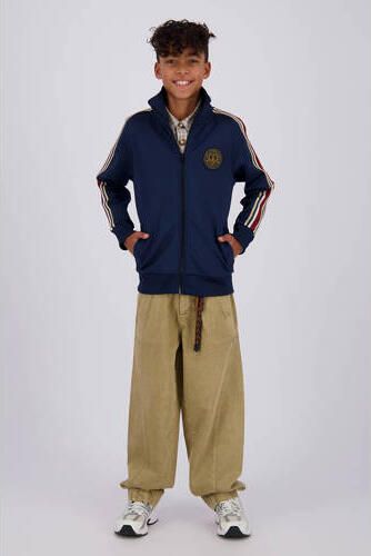 Vingino aansluitend sweatvest donkerblauw Jongens Polyester Opstaande kraag - Foto 3
