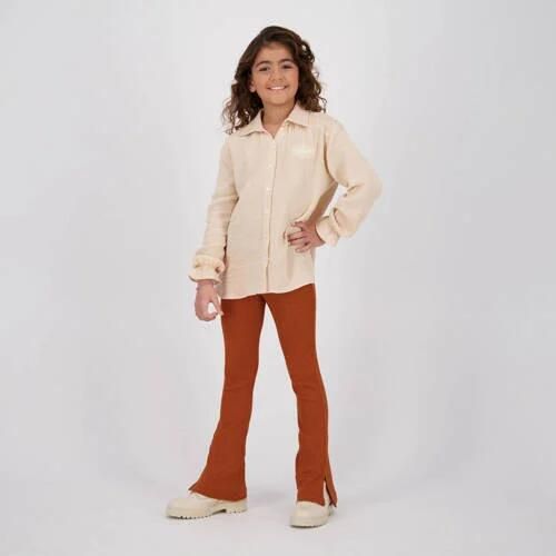 VINGINO blouse Lasley beige Meisjes Katoen V-hals Effen 176 - Foto 2