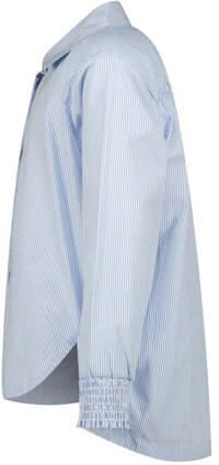 VINGINO blouse Lhara lichtblauw Meisjes Katoen Klassieke kraag Effen 128