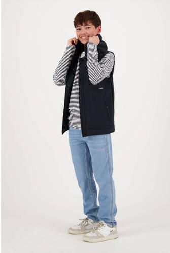 VINGINO bodywarmer Tjez zwart Jongens Polyester Capuchon Effen 128 - Foto 4
