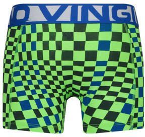 VINGINO boxershort Blue set van 3 neongroen helderblauw Jongens Stretchkatoen 110 116 - Foto 2