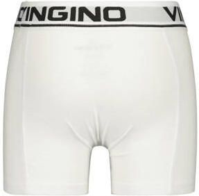 VINGINO boxershort set van 2 wit Jongens Stretchkatoen Effen 122 128 - Foto 3