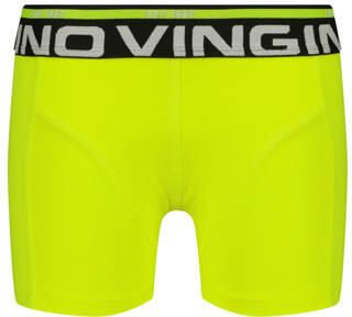 Vingino boxershorts met print blauw geel (set van 3) Jongens Stretchkatoen - Foto 4
