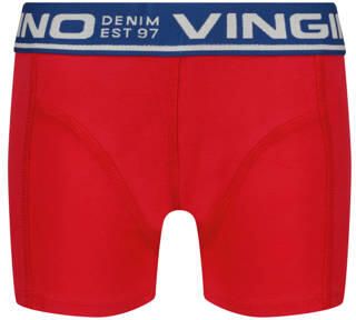 Vingino boxershorts (set van 5) Zwart Jongens Stretchkatoen Effen - Foto 3