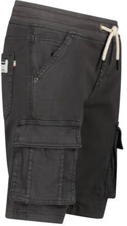 VINGINO cargo short Cliff donkergrijs Korte broek Jongens Stretchkatoen 122