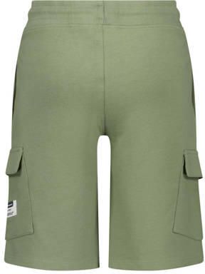VINGINO cargo short Rido olijfgroen Korte broek Jongens Sweat Effen 140