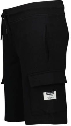 VINGINO cargo short Rido zwart Korte broek Jongens Sweat Effen 128 - Foto 2