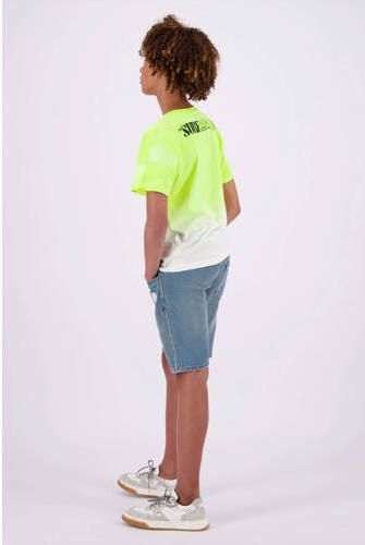 VINGINO denim short Cabrini light vintage Korte broek Blauw Effen 128 - Foto 2