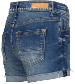 VINGINO denim short Diletta mid blue wash Korte broek Blauw Meisjes Stretchdenim 134