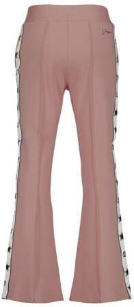 VINGINO flared broek Sari met zijstreep oudroze Meisjes Polyester Effen 164 - Foto 2