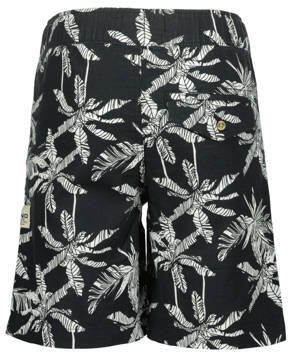 VINGINO gebloemde regular fit short Raygo zwart Korte broek Jongens Polyester 116 - Foto 4