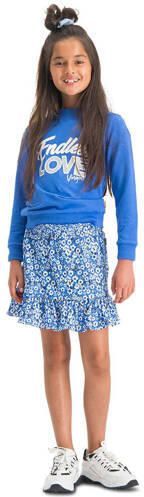 VINGINO gebloemde rok blauw Meisjes Polyester Bloemen 116 - Foto 3